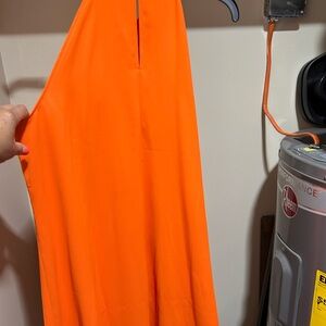 Vibrant Orange Women's Skirt